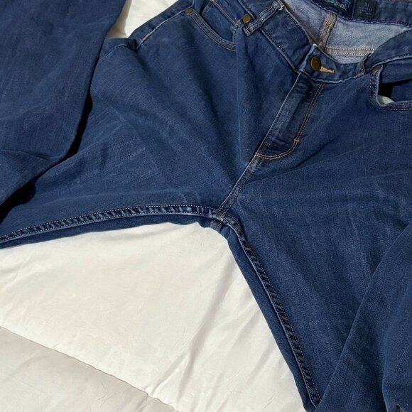 NWOT Patagonia Straight Leg Denim Organic Cotton Jeans Size 31 X 32.5 Dark Wash - Picture 5 of 13
